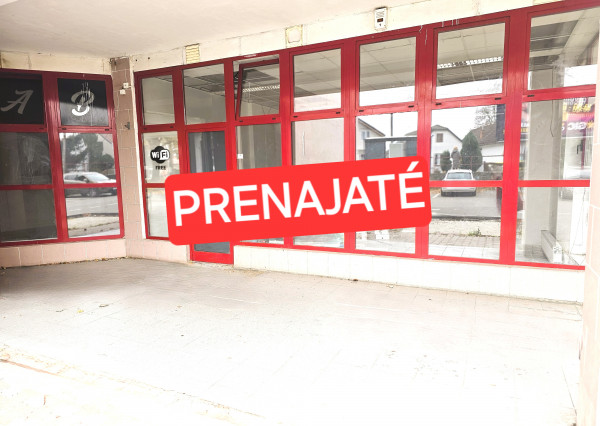 Na prenájom obchodný priestor, 50 m2, Trenčín, ul. Opatovská, Sihoť