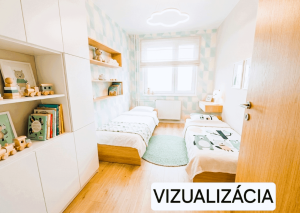 For sale 3-room apartment with a balcony, 66 m2, Trenčín, Clementisova street